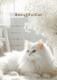 Beautiful Cat-CUTE FLOWER 9