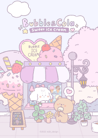 Bubble and Cola : Sweet ice cream