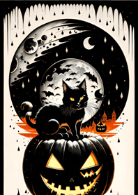 halloween cat 54c304