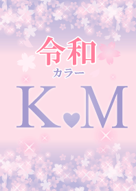 K&M-Attract luck-Reiwa color-Initial