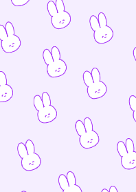うさぎを量産ミニ♡紫/パープル