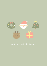 シンプルクリスマス/グリーン