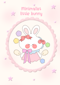 Minimalist little bunny