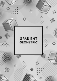 Gradient Geometric Silver 2