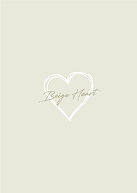 Beige Heart 2