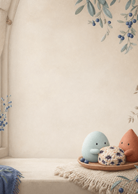 Blueberry Scone Window Nook