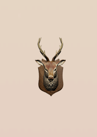 Simple deer figurine