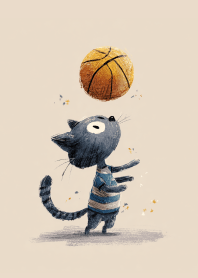 Basketball Cat