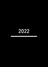 極簡約2022年˙黑色
