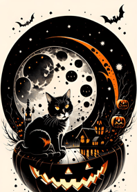 halloween cat CcCD38