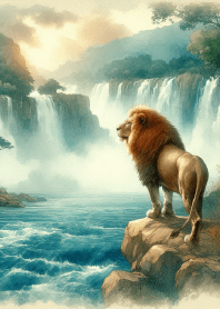 Waterfall Lion King