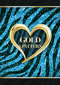 Gold Heart - Zebra  - 02 F-02