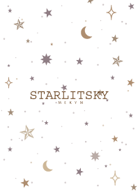 SIMPLE STAR-STARLIT SKY WHITE- 24