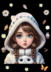 แม่สาวน้อยในตาสีฟ้า