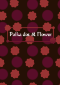 Polka dot & Flower