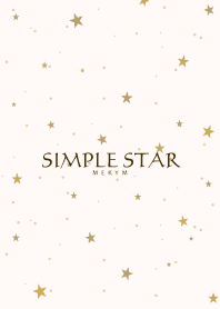 SIMPLE STAR 27 -NATURAL YELLOW-