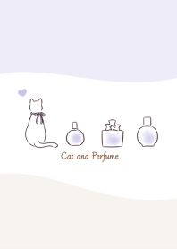猫と香水 -パープル- ウェーブ