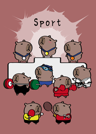 카피바라 게임!(핑크 오렌지)