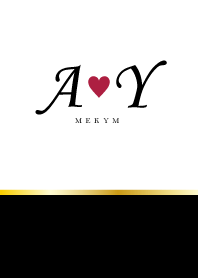LOVE INITIAL-A&Y 12