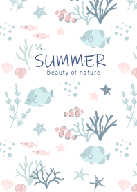 SUMMER sea and fish