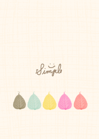 Leaves colorful lined up9 from Japan