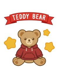 Teddy Bear[Red Hoodie]F