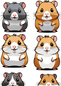 Banyak sekali hamster! 37