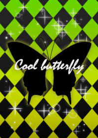 Cool butterfly -Yellow and green-