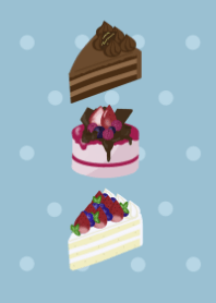 Mini cake / polka dots 2