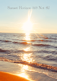 Sunset Horizon 563 Not AI