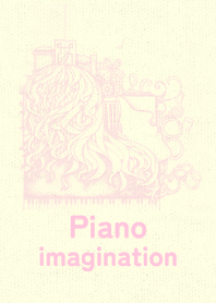 piano imagination  Baby pink