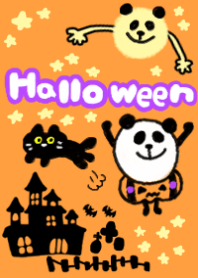 (Theme) Crayon panda Halloween2019
