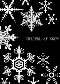 Crystal of snow black WV