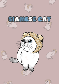 siamesecat6 / rose pink