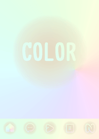 beige color rainbow  D23