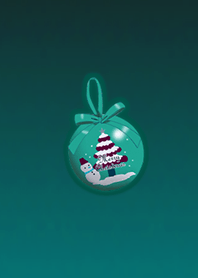 Green Blue Ornament @ Winter Feature