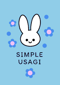 SIMPLE USAGI -FLOWER- THEME 109