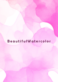 Beautiful Watercolor-PINK COLORFUL 16
