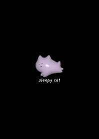 CAT white cat love cute 3D Theme sleep17