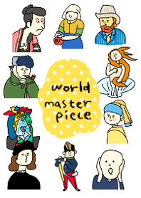 世界の名画☆着せ替え★pocaママ