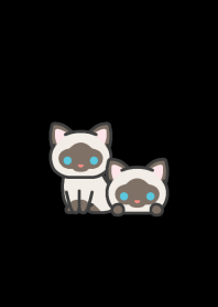 シャム猫＊ダークモード