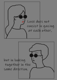 Sunglasses Boy and Girl / black gray