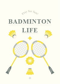Badminton Life!#2 (Yellow)