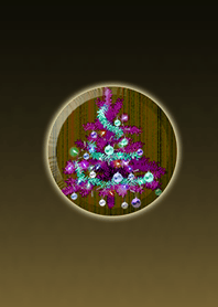 Christmas Yellow Button @ Winter Feature