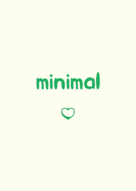 Minimal C type <White&Green>