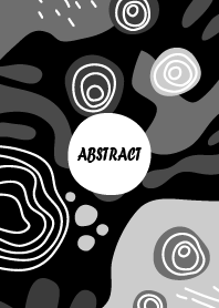 Abstract Shape Black