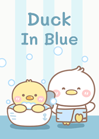 Two Duck In Blue!