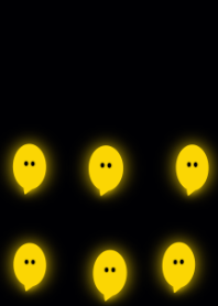 yellow | cute ghosts