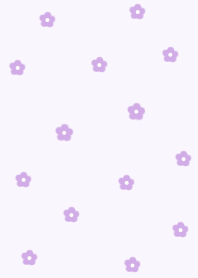 flower pattern (purple)