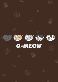 Q-meow1 - deep brown